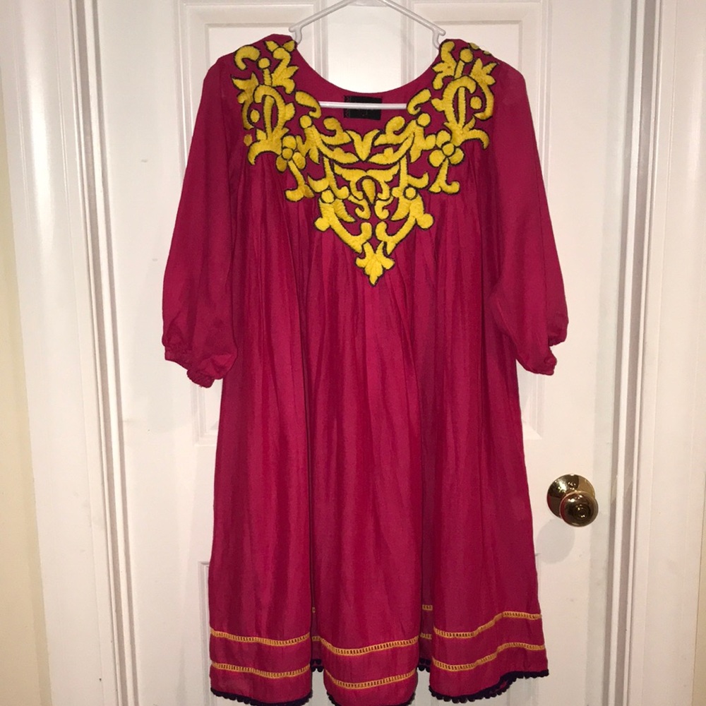 New embroidered Rang Ja Pakistani kurta